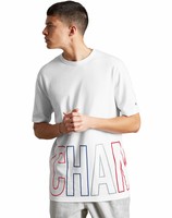 Champion Life Mens Tee T-Shirt Multi-Color Wraparound Logo Heritage Short Sleeve