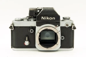 Cuerpo de cámara Nikon F2A cromo 35 mm película SLR con prisma medidor DP-11, estado de usuario. LEER - Imagen 1 de 7