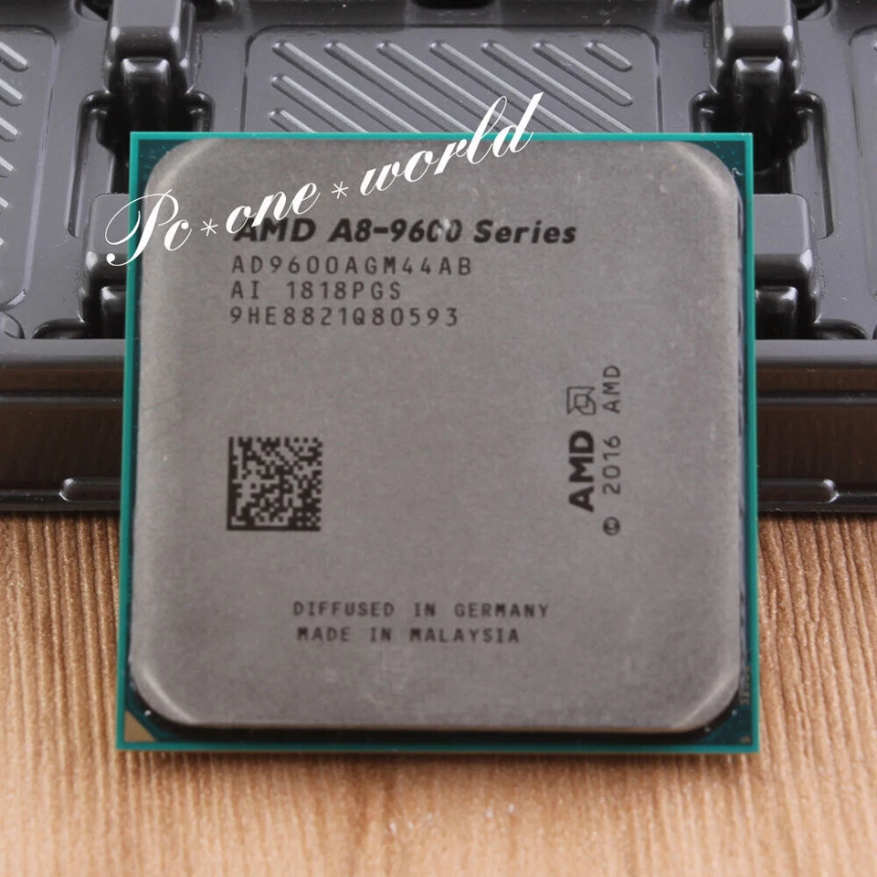100% OK AD9600AGM44AB AMD A8-Series A8-9600 3.1GHz Processor Socket AM4 CPU - Image 1 of 1