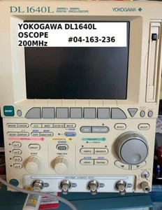 Yokogawa DL1640L 200MS/s 200MHz 4-Ch Digital Oscilloscope 701620 printer built n - Picture 1 of 7
