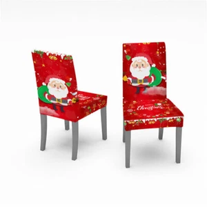 Christmas Dining Chair Slipcovers Christmas Decorations Chair Covers (Set of 4) - Picture 1 of 22