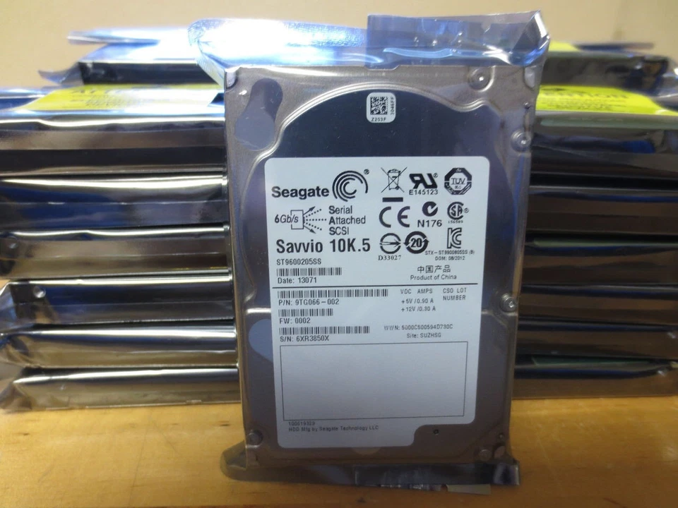Seagate ST9600205SS 600GB 10K RPM 2.5" SAS Hard Drive-New - Image 1 of 1