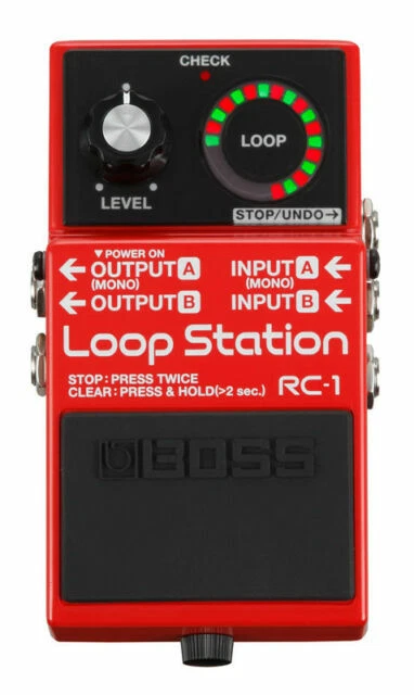 Boss RC-1 Loop Station Guitar Effects Looper Pedal