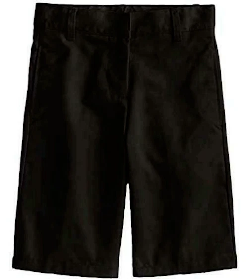 Pantalón Corto French Toast Big Chicos Básico Frente Plano con Ajustable, Negro, Talla 12.0 Foto 1 de 1