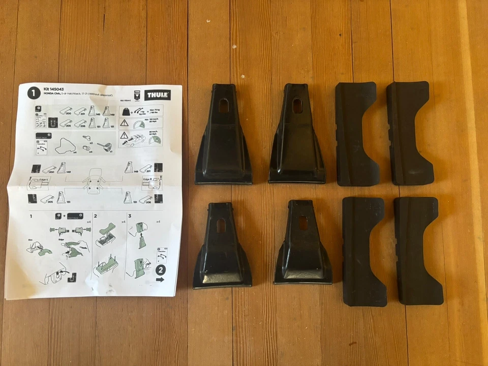 Kit de ajuste Thule 5043 - Honda Civic 2017-2021 - Imagem 1 de 3