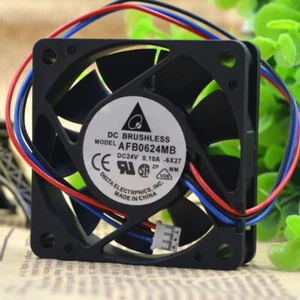 DELTA AFB0624MB 6015 6CM 24V 0.10A Chassis Cooling Industrial Fan Mute - Picture 1 of 5