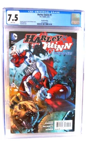 Dc Harley Quinn #1 CGC 7.5 2014 Clay Mann Cover 2nd Print - Picture 1 of 2