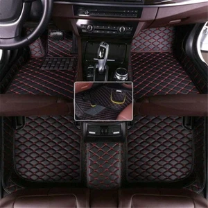Car Mats For Mazda MX-5/Miata Custom Carpets Waterproof PU Leather Car Liner Pad - Foto 1 di 24