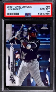 Luis Robert 2020 Topps Chrome RC PSA10 #60 - Picture 1 of 2