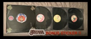 Santana Lotus 1975 European Press 3LP Vinyl Records W/Sleeves And Posters EX - Imagen 1 de 19