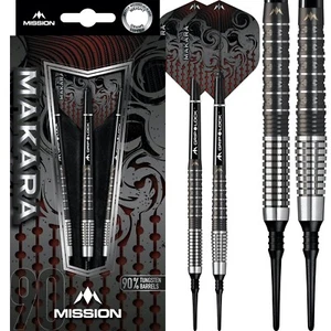 Mission | Makara | Soft Tip Darts Set | Tungsten | Graphite PVD | 18g - 21g - Picture 1 of 1
