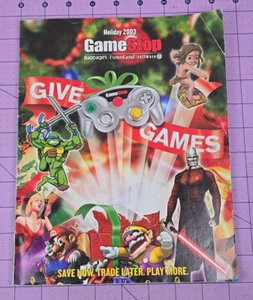 Catalogo Gamestop Holiday 2003 154 pagine - Gamecube, Xbox, PS2 giochi vintage - Foto 1 di 7