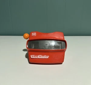 Vintage 70er Jahre GAF View-Master Modell L rot Betrachter orange Kugelhebel - Bild 1 von 7