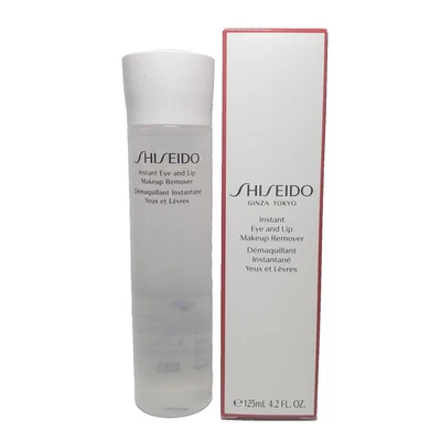 Мгновенное средство для снятия макияжа глаз и губ Shiseido Essentials, 4,2 жидких унции (125 мл), НОВОЕ - Изображение 1 из 4