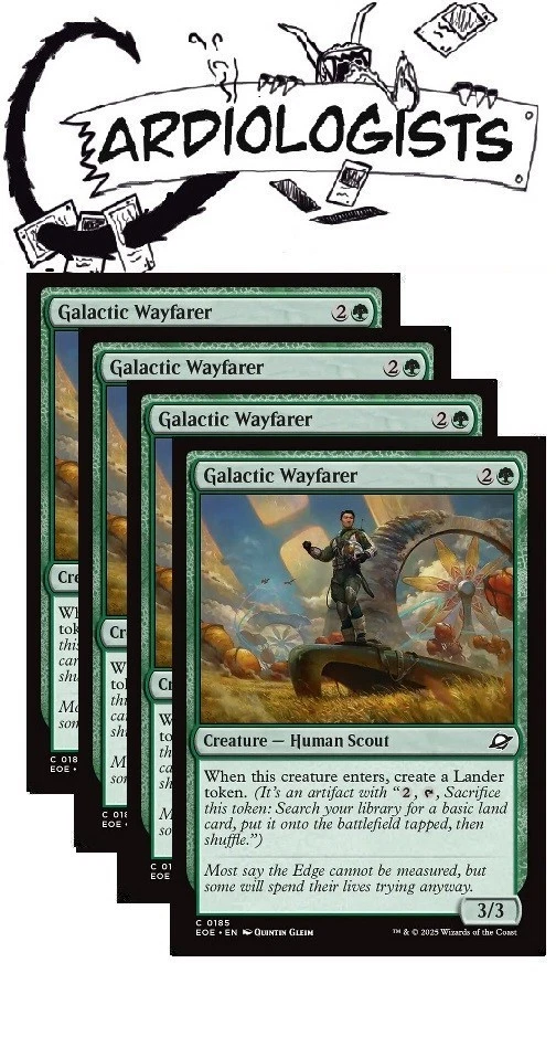 Galactic Wayfarer x4 | Magic the Gathering MTG | Edge of Eternity | NM - Image 1 of 1