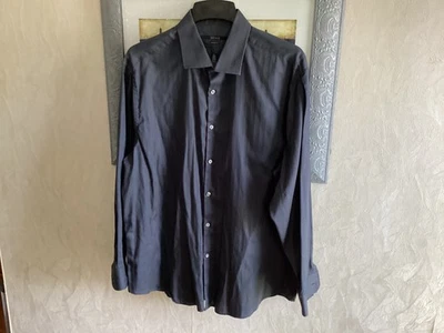 Camisa con botones Perry Ellis Portfolio para hombre ajuste clásico 17 1/2 34/35 sin arrugas Foto 1 de 4