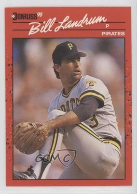 1990 Donruss Bill Landrum #668 - Image 1 of 2