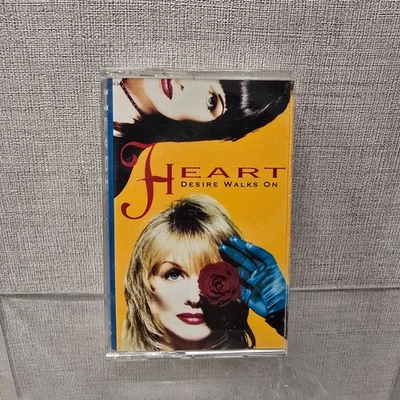 HEART 'Desire Walks On' Music Cassette Tape Capitol Records 1993 90s Pop Music - Image 1 of 4