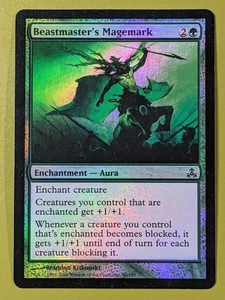 FOIL Beastmaster's Magemark x1 Guildpact 1x Magic the Gathering MTG - Picture 1 of 1