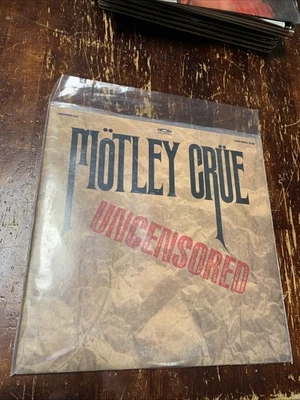 Motley Crue Uncensored CD Video - Laser Video Disc (Vintage 1986) Documentary - Image 1 of 4