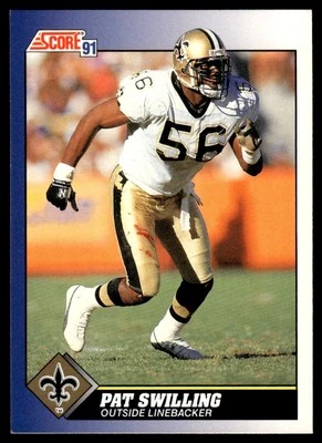 1991 Score Pat Swilling New Orleans Saints #57 - Image 1 of 2