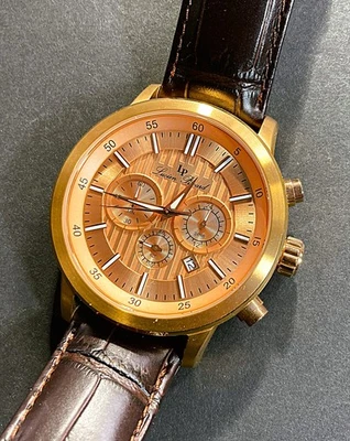 Lucien Piccard Men's Chronograph Watch 48mm Model 12011 with Sapphitek Crystal   - Image 1 of 4