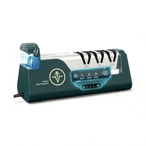 Professional Electric Knife Sharpener with 100% Diamond Abrasives & Precision... - Picture 1 of 12