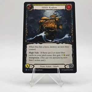 HMS Kraken - High Seas SEA135 Rare - NM / Mint  Flesh and Blood Single - Picture 1 of 3