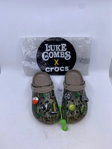Zueco clásico Luke Combs X Crocs contrabandistas hombres talla 7 mujeres 9 nuevo con bolsa - Imagen 1 de 9