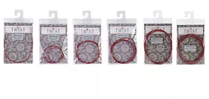 ChiaoGoo Twist Cavi Intercambiabili Pizzo Rosso Piccoli, Grandi o Mini - Foto 1 di 1