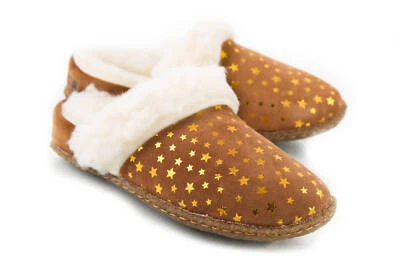 Zapatillas de casa Sorel Nakiska para niños de cuero 32 - Imagen 1 de 4