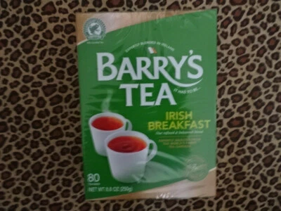BARRY'S IRISH BREAKFAST TEA 80 unidades BOLSAS DE TÉ SELLADAS EN CAJA Foto 1 de 2