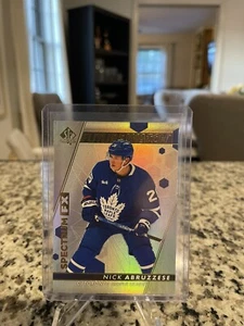 Nick Abruzzese 2022-23 Upper Deck SP Authentic Spectrum FX Bounty Future Watch - Picture 1 of 2