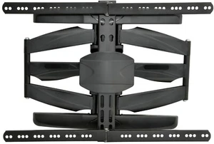 Full Motion Double Arm TV Wall Bracket for Curved & Flat Screens 32" to 75" - Picture 1 of 6