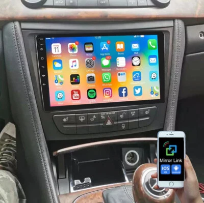 For Mercedes Benz E-W211 E320 E500 E350 Android 13 Car Radio BT GPS Navi 4+64GB - Image 1 of 4