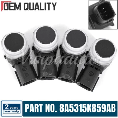 4X Sensor de ayuda PDC para estacionamiento para topes Ford Explorer 8A5315K859AB 8A5315K859-ABW EE. UU. Foto 1 de 4