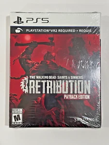 The Walking Dead Saints & Sinners Ch 2 Retribution Payback Edition PS5 VR2 - NEW - Picture 1 of 2