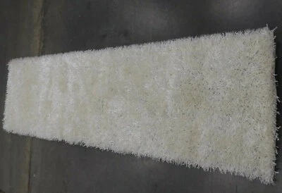 OFF WHITE 2'-3" X 8' Back Stain Rug, Reduced Price 1172612124 SG531-1111-28 - Image 1 of 4