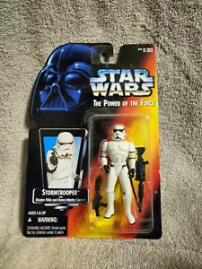 1995 Kenner Star Wars The Power of the Force TPOTF Stormtrooper 3 3/4" Figure - Picture 1 of 2