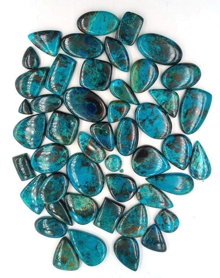 Shattuckite Natural Gems- Top Quality Azurite Shattuckite  Wholesale Lot 72096 - Image 1 of 1