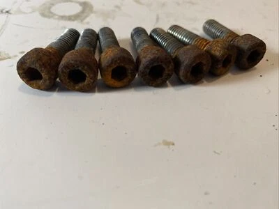 06-07 2006 2007 Suzuki GSXR 600 750 GSXR600 GSXR750 Exhaust Header Nuts Bolts D2 - Image 1 of 4