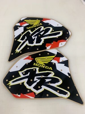 HONDA XR 80 XR80R XR100R 100 100R XR100 Fuel Gas Tank Decals USA MADE PERFORATED - Image 1 of 4