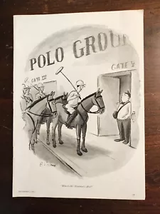 B. Wiseman Polo Grounds Full Page Vintage Magazine Page 1957 Sports Illustrated - Picture 1 of 1