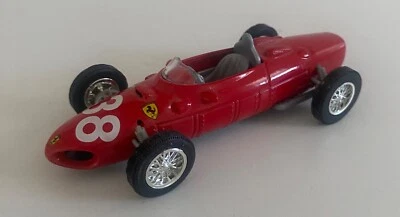 1:35 "Sharknose" 1961 F1 Formula One FERRARI 156 Diecast  Friction Motor - Image 1 of 4
