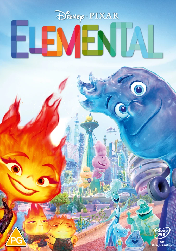 Elemental (DVD, 2023, 1-Disc)
