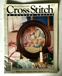 Cross Stitch & Country Crafts Magazine Christmas 1989 by Better Homes & Gardens - Picture 1 of 4