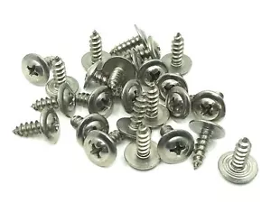 30pcs wheel well trim screws #8 x 1/2" w/ 7/16 “ head stainless Fits dodge - Bild 1 von 3