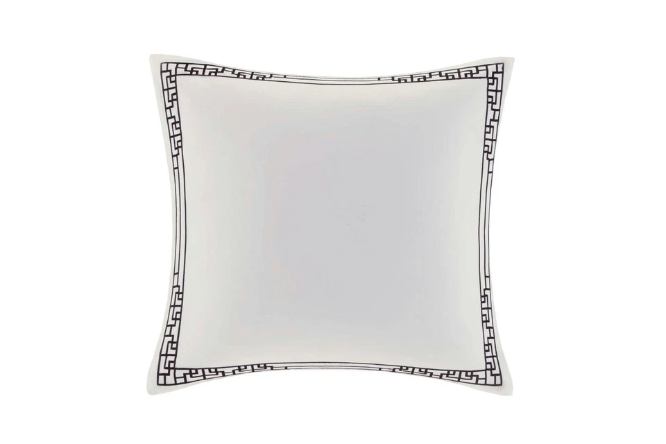 Euro Sham con calado Natori Ming con bordado negro (NA11-1653) Foto 1 de 1