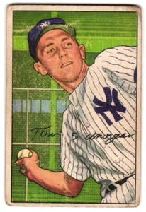 Tom Morgan NY Yankees 1952 Bowman MLB Card #109 - Picture 1 of 2