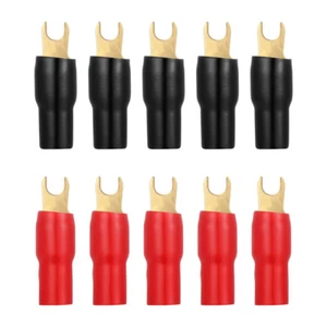 Copper Plated Crimp Terminals Audio Block Electrical Wire Connectors - Picture 1 of 10